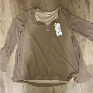 Show Me Your Mumu taupe tunic